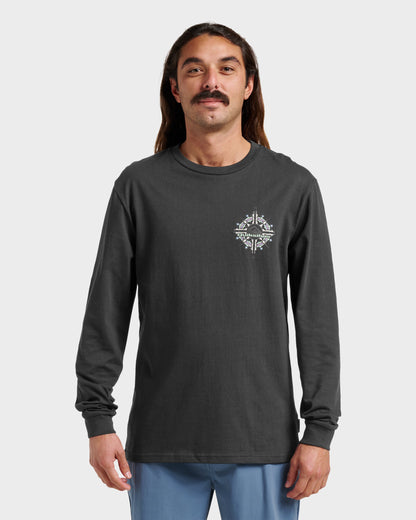 Qs Heat Long Sleeve T-shirt - Black - Quick Silver