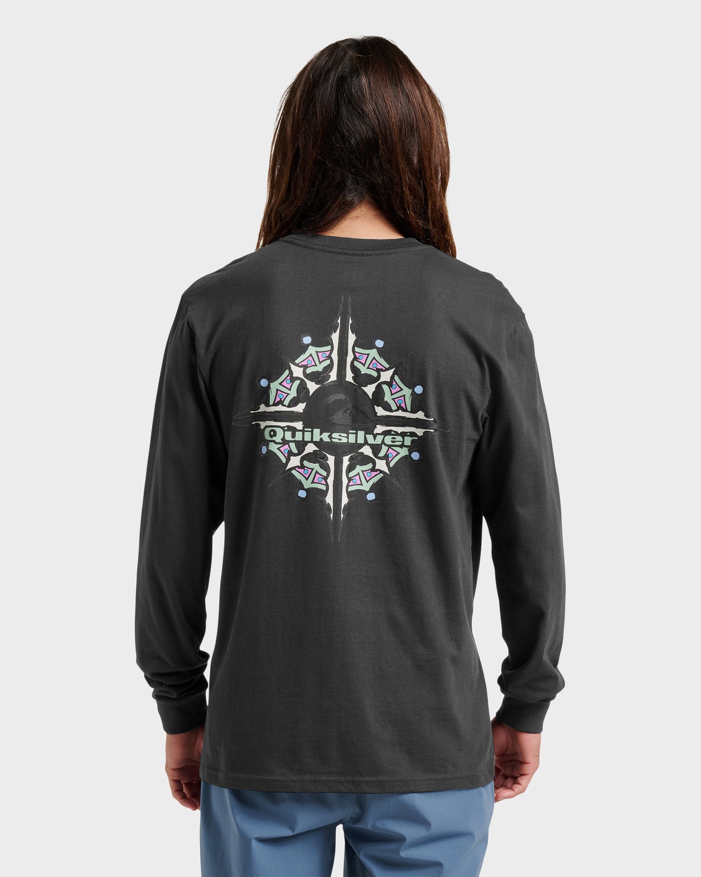 Qs Heat Long Sleeve T-shirt - Black - Quick Silver