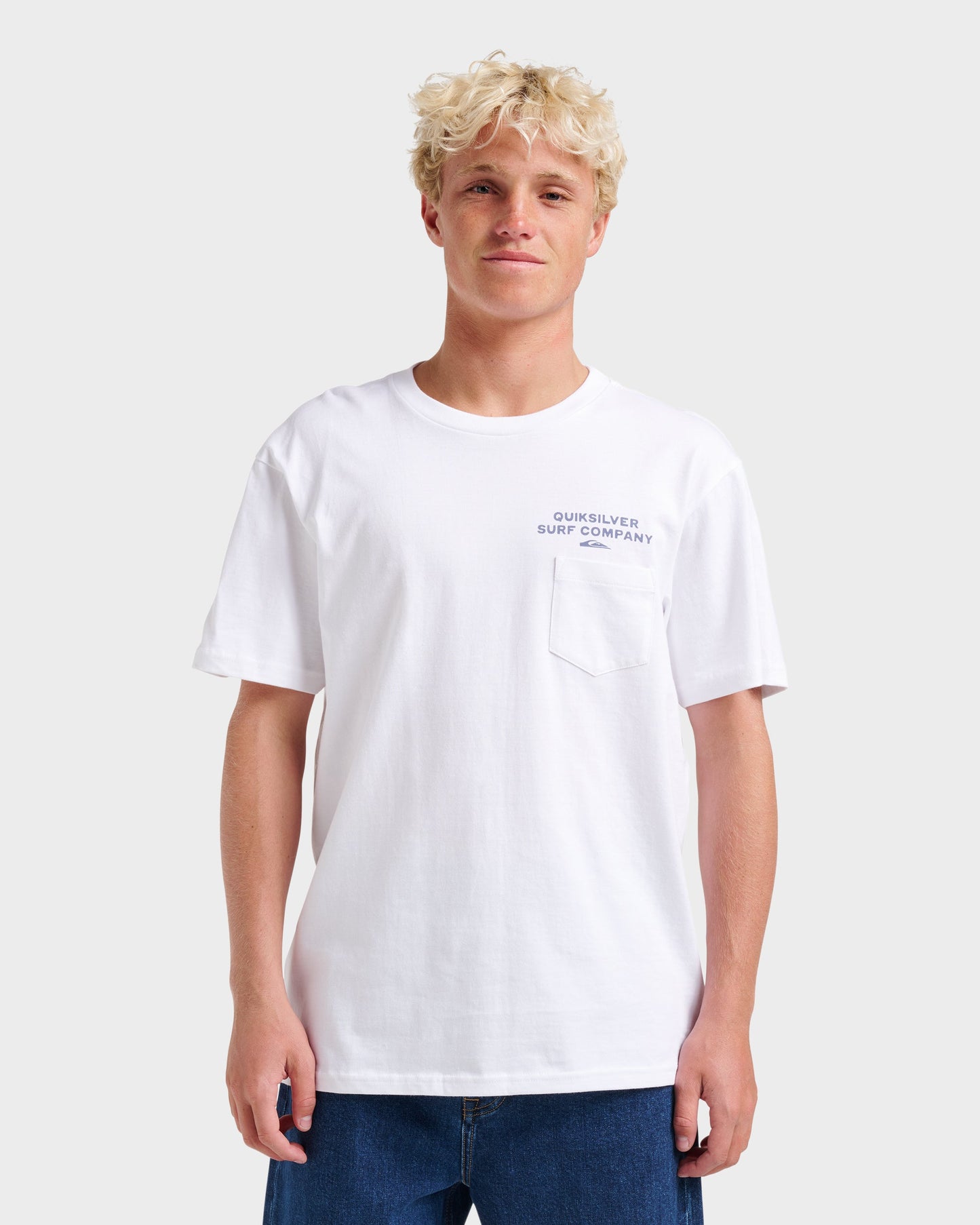 Qs Surf Company Classic T-shirt - White - Quick Silver