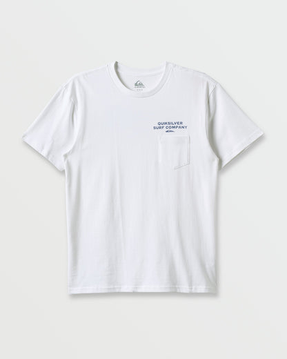 Qs Surf Company Classic T-shirt - White - Quick Silver