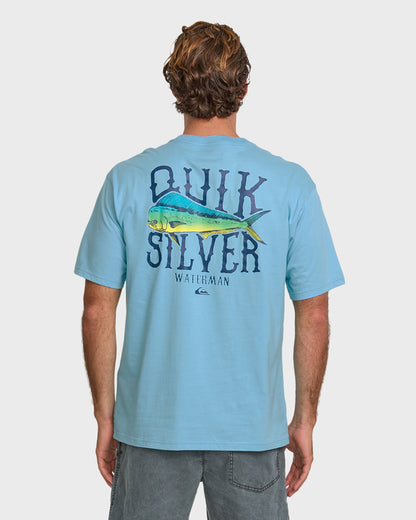 Waterman Quik Hook Classic T-shirt - Cali Blue - Quick Silver