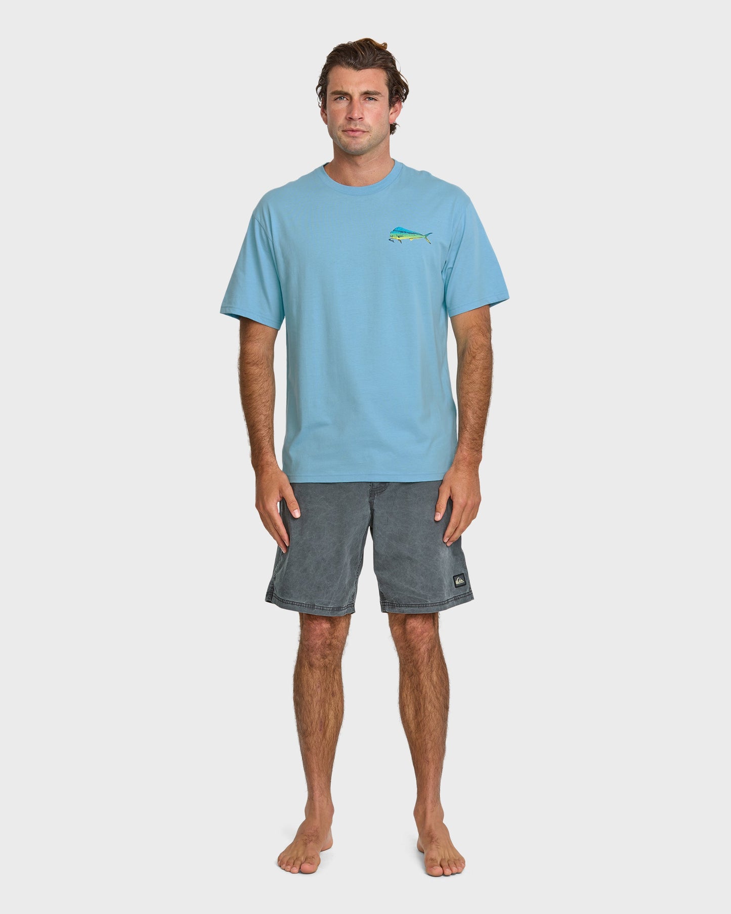 Waterman Quik Hook Classic T-shirt - Cali Blue - Quick Silver