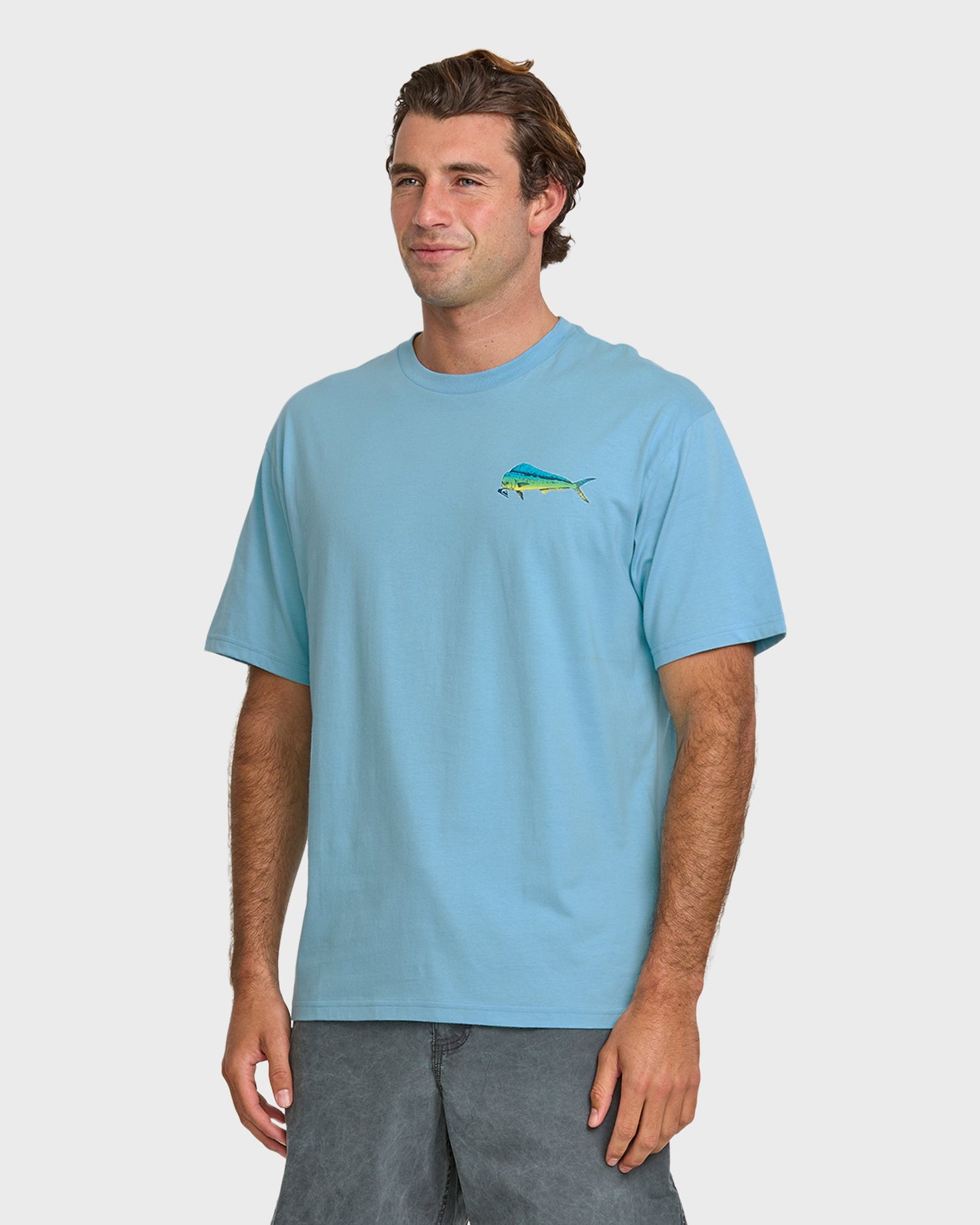 Waterman Quik Hook Classic T-shirt - Cali Blue - Quick Silver