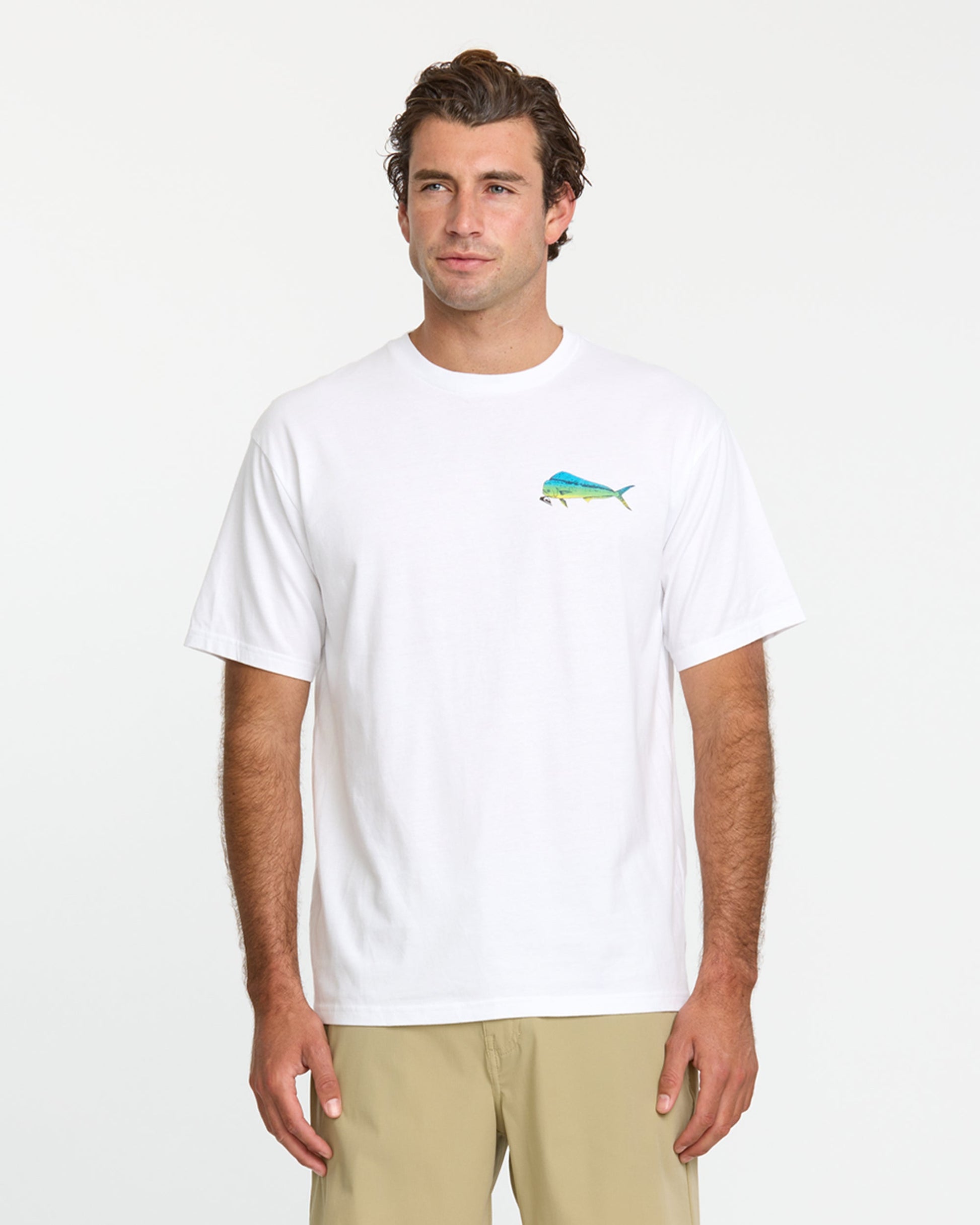 Waterman Quik Hook Classic T-shirt - White - Quick Silver