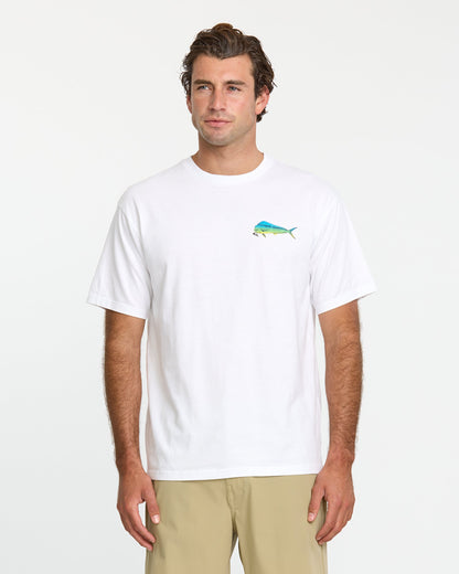 Waterman Quik Hook Classic T-shirt - White - Quick Silver