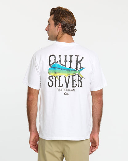 Waterman Quik Hook Classic T-shirt - White - Quick Silver