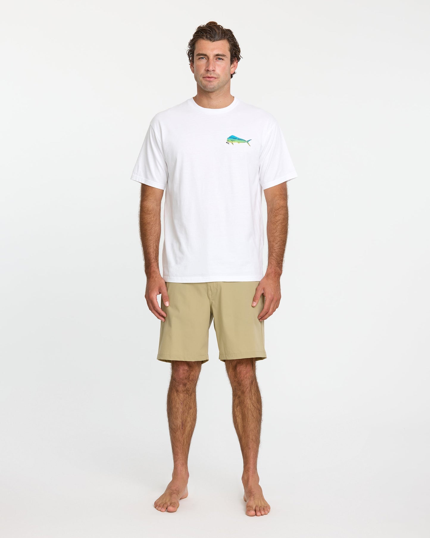 Waterman Quik Hook Classic T-shirt - White - Quick Silver