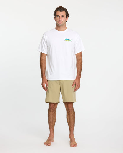 Waterman Quik Hook Classic T-shirt - White - Quick Silver