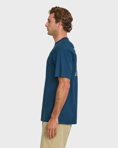 Waterman Quik Hook Classic T-shirt - Wave - Quick Silver
