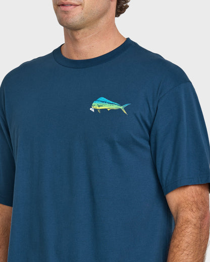 Waterman Quik Hook Classic T-shirt - Wave - Quick Silver