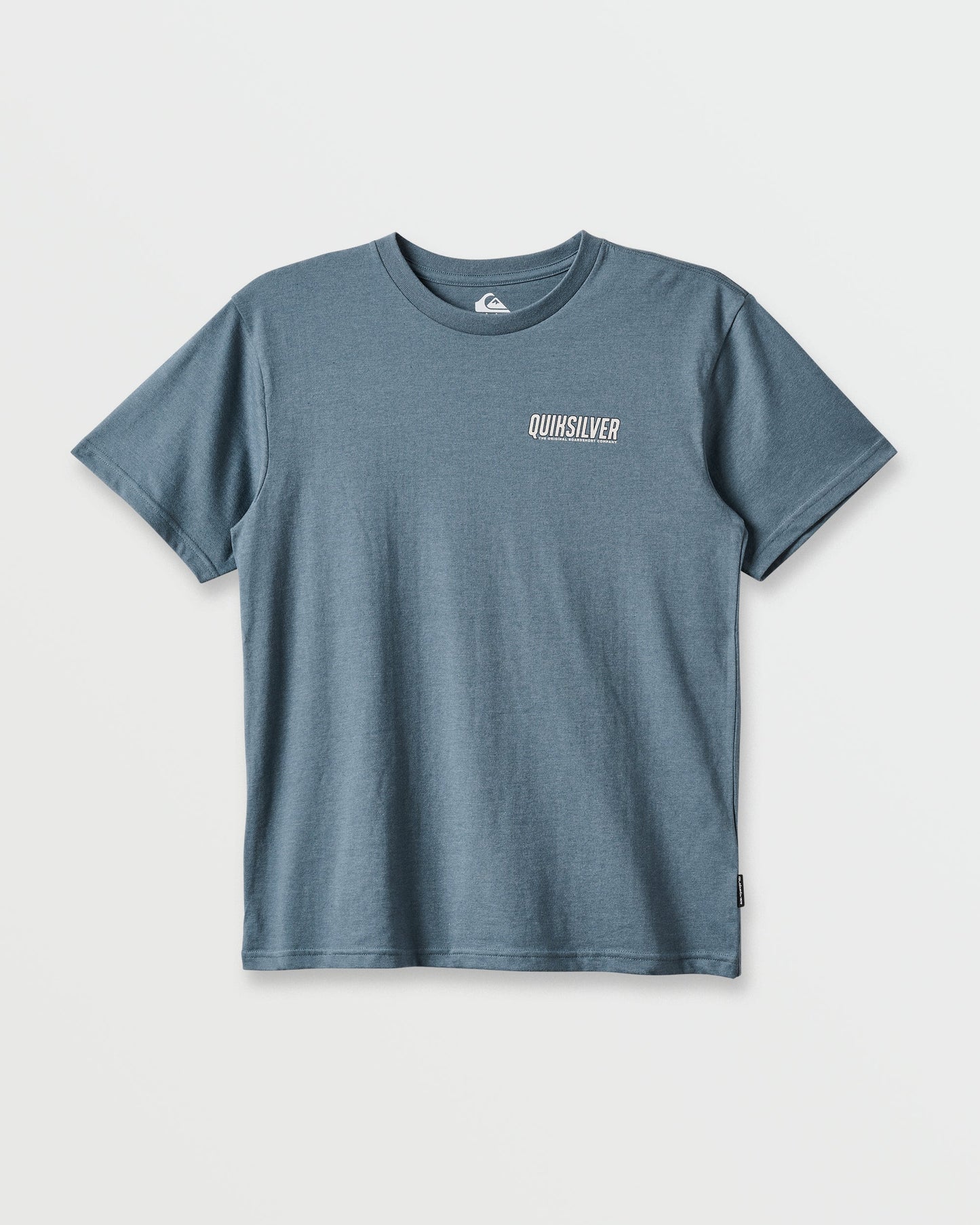 Ride Side Up Classic T-shirt - China Blue Heather - Quick Silver