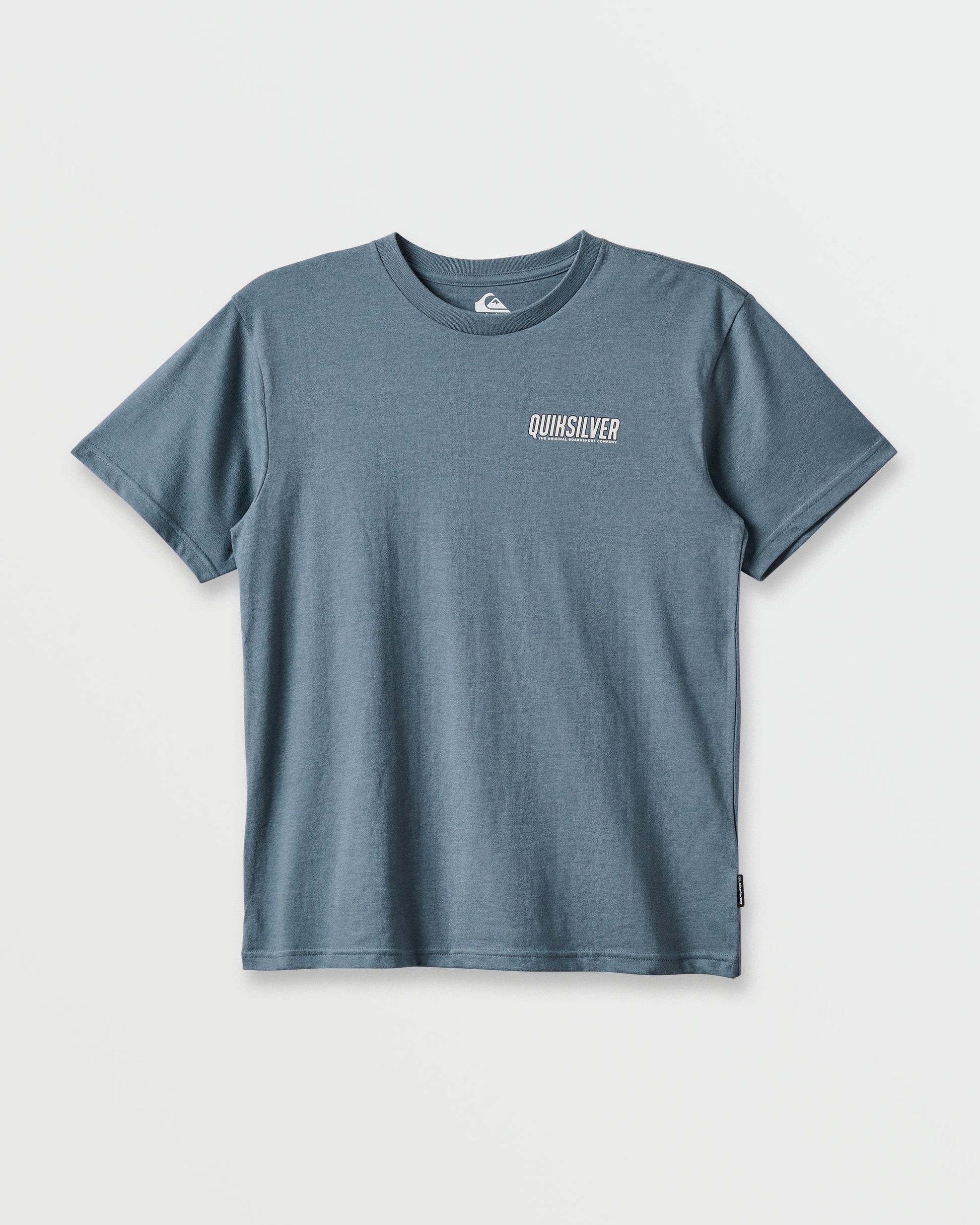 Ride Side Up Classic T-shirt - China Blue Heather - Quick Silver