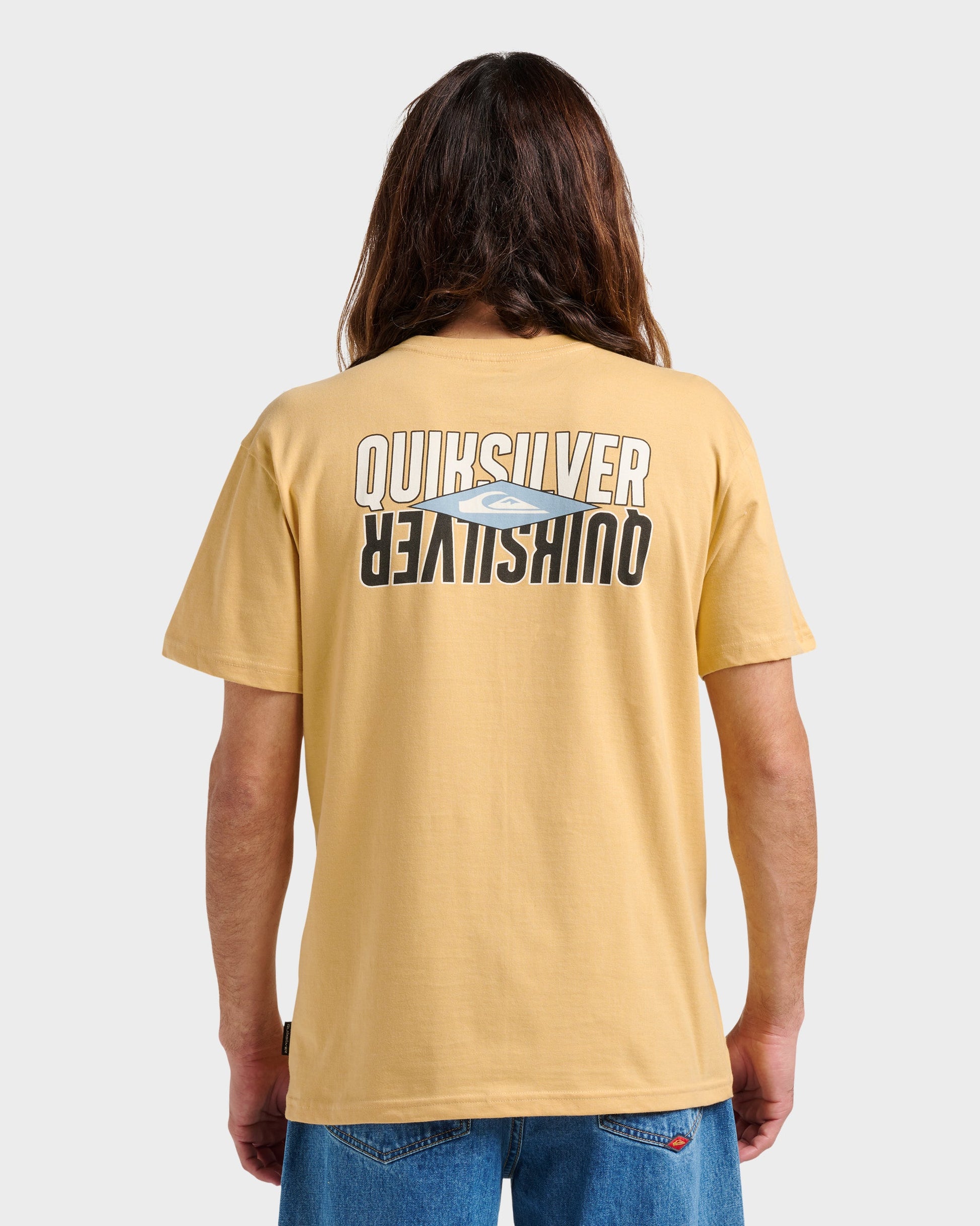 Ride Side Up Classic T-shirt - Rattan Heather - Quick Silver