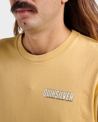 Ride Side Up Classic T-shirt - Rattan Heather - Quick Silver