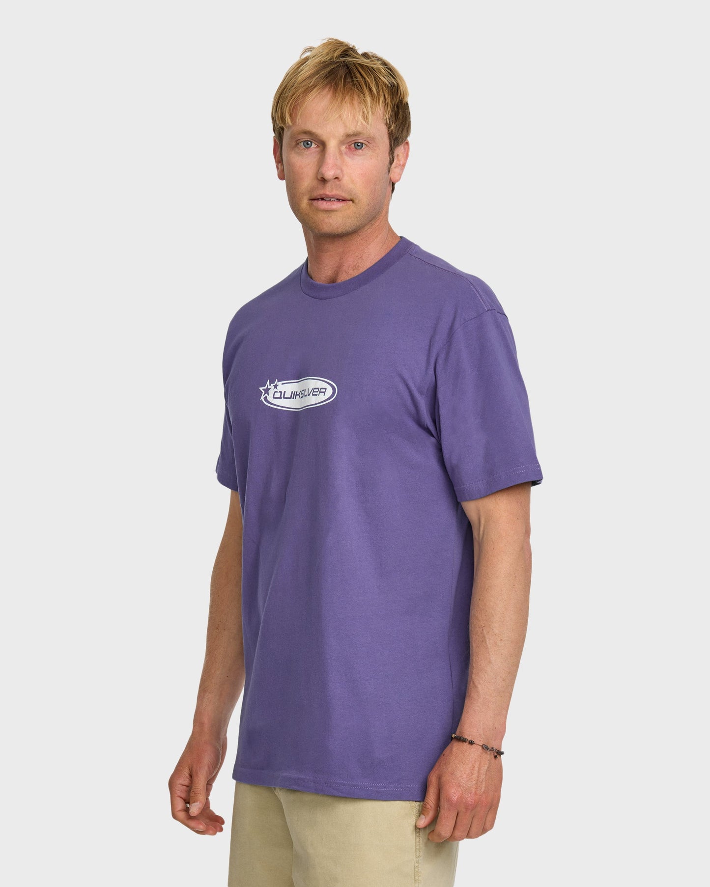 Star Crawler Heavy Weight T-shirt - Monarch Purple - Quick Silver
