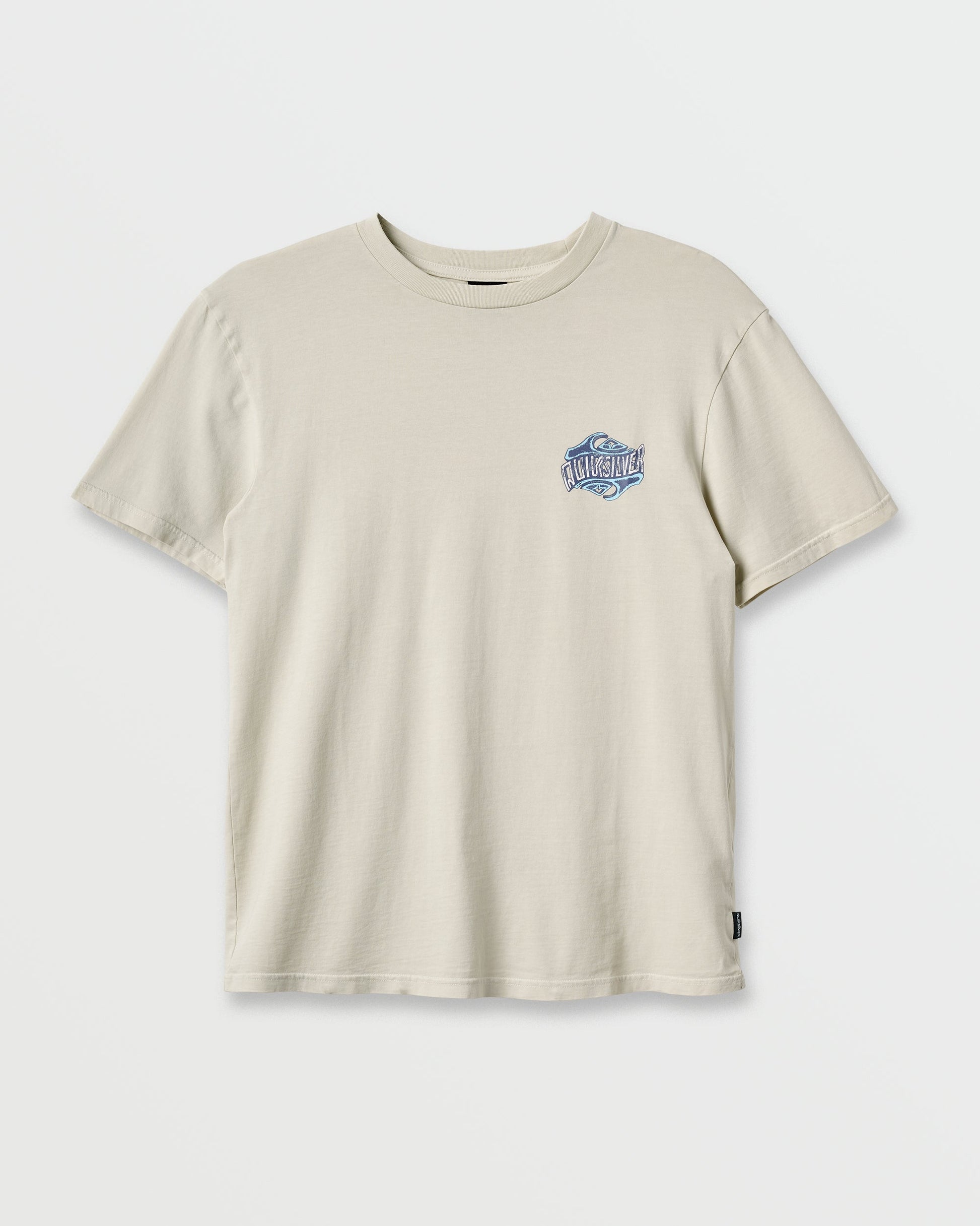 Three Deeppigment Dye T-Shirt - Moonstruck - Quick Silver