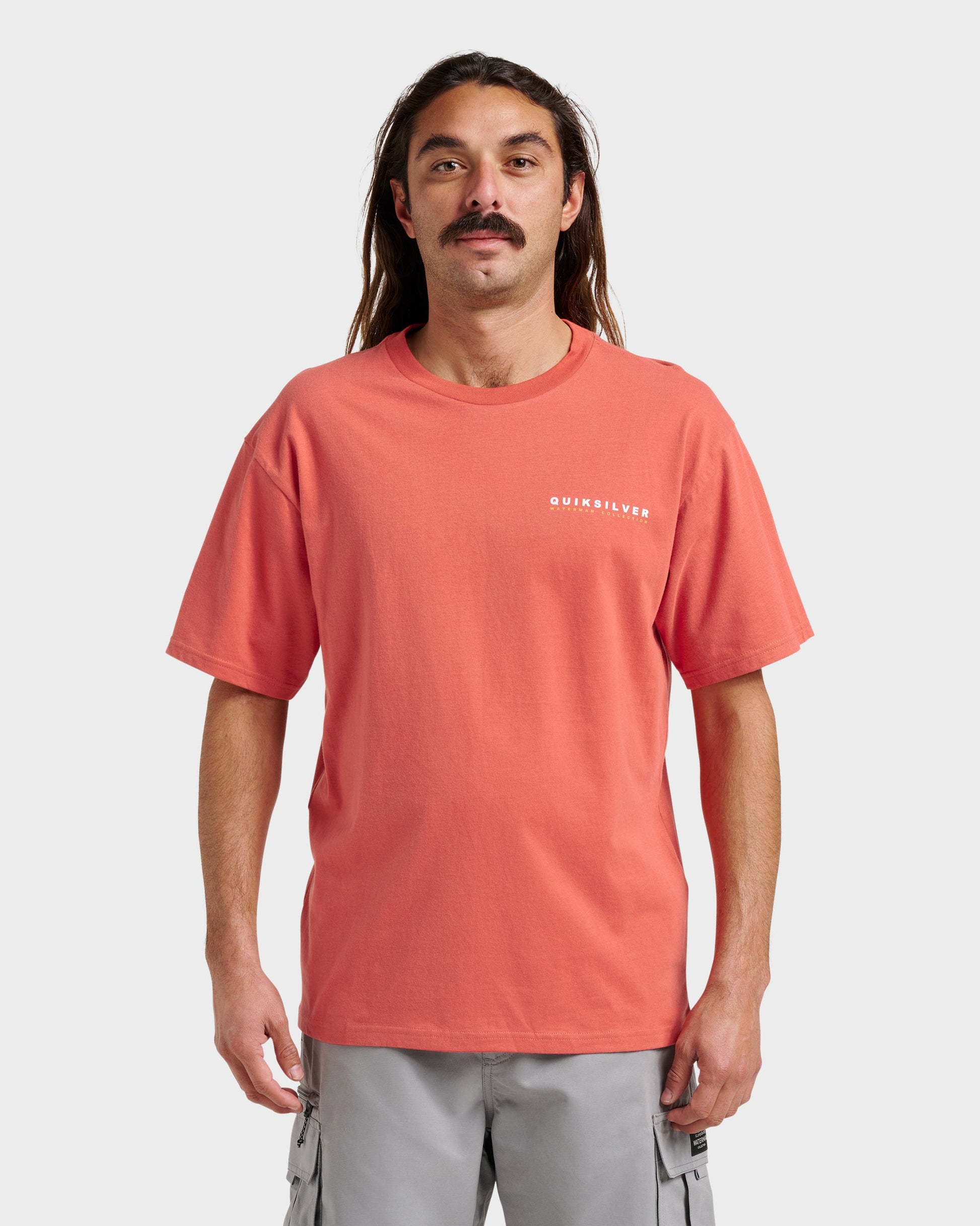Waterman Trail Blazing Classic T-shirt - Hot Sauce - Quick Silver