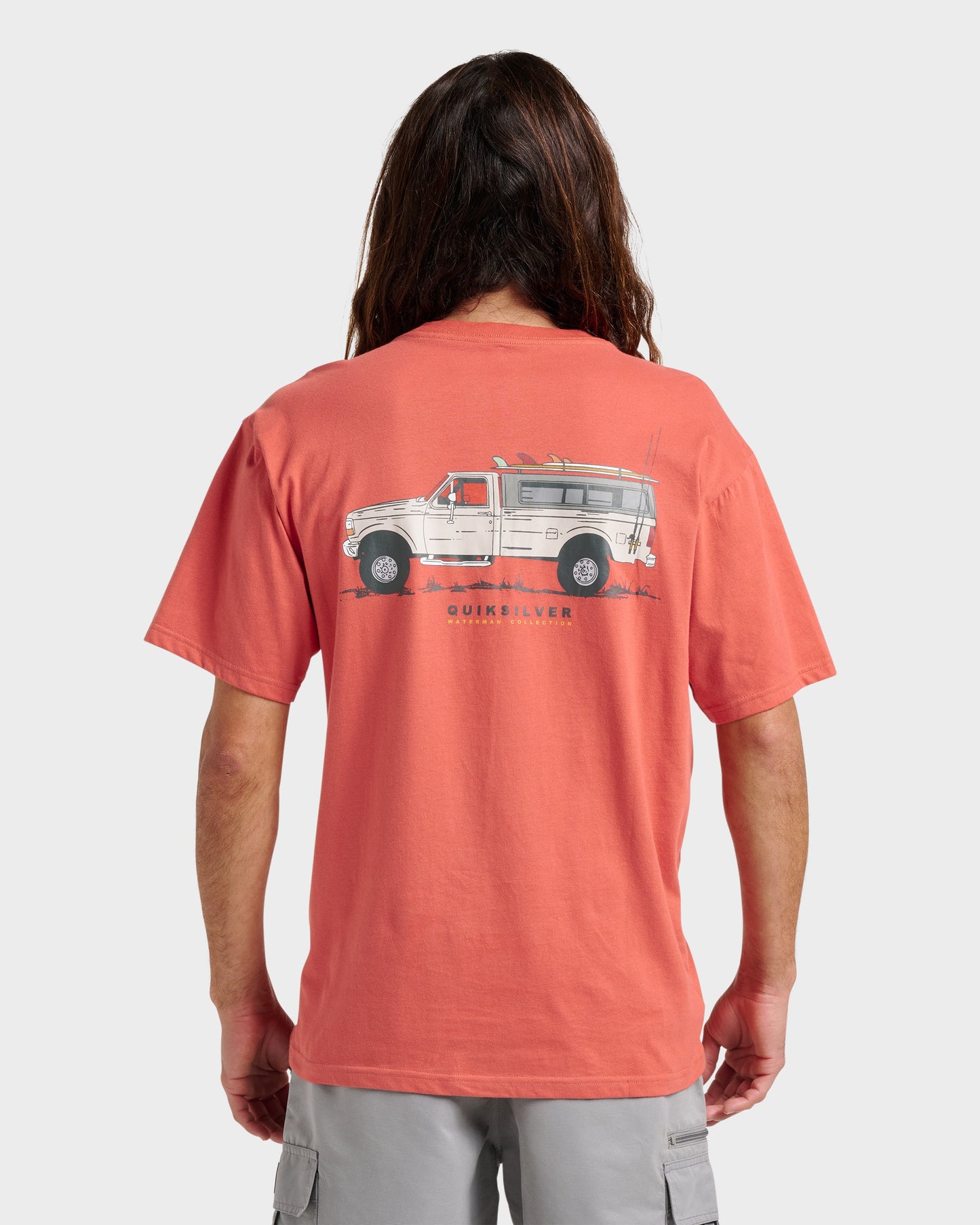 Waterman Trail Blazing Classic T-shirt - Hot Sauce - Quick Silver