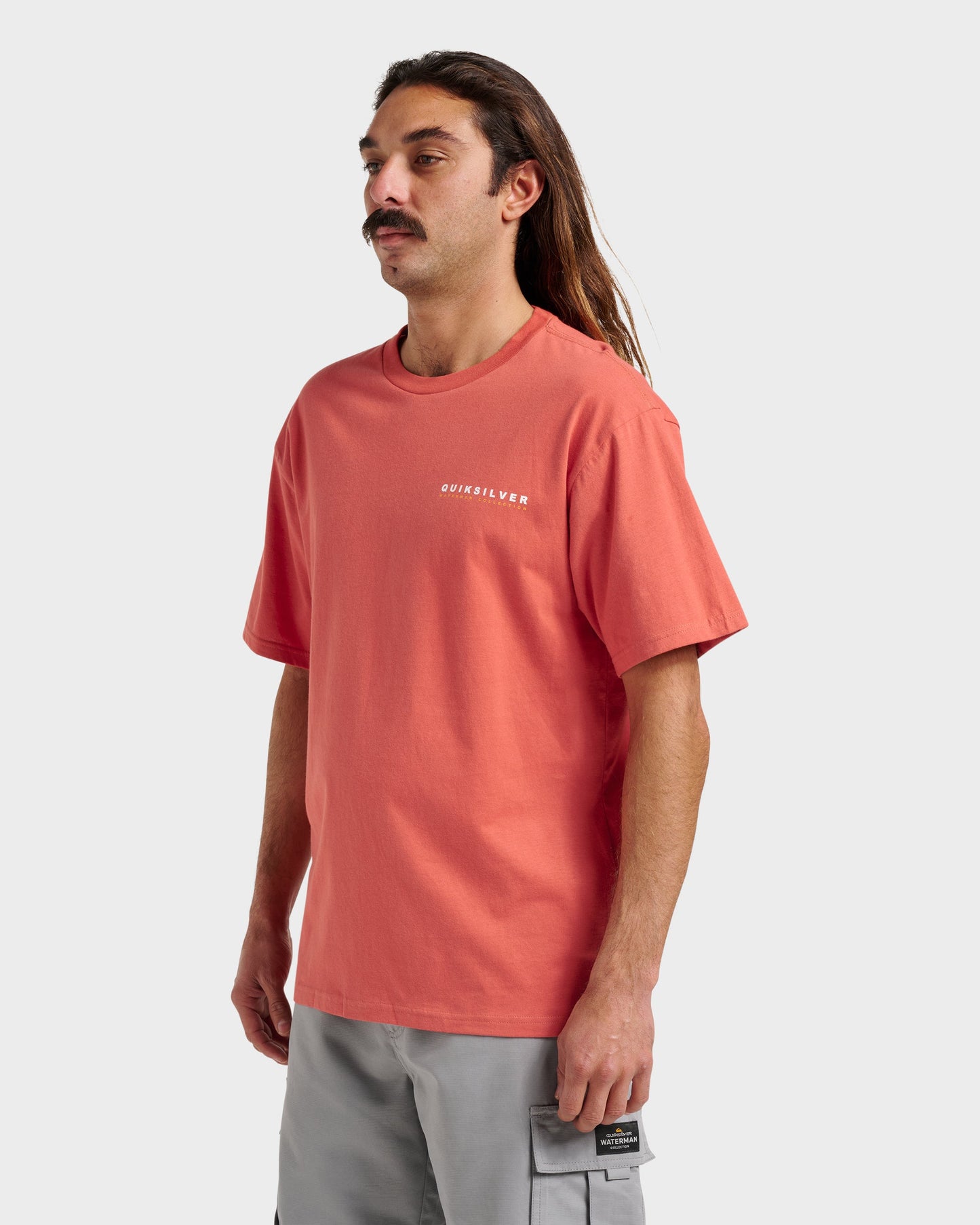 Waterman Trail Blazing Classic T-shirt - Hot Sauce - Quick Silver