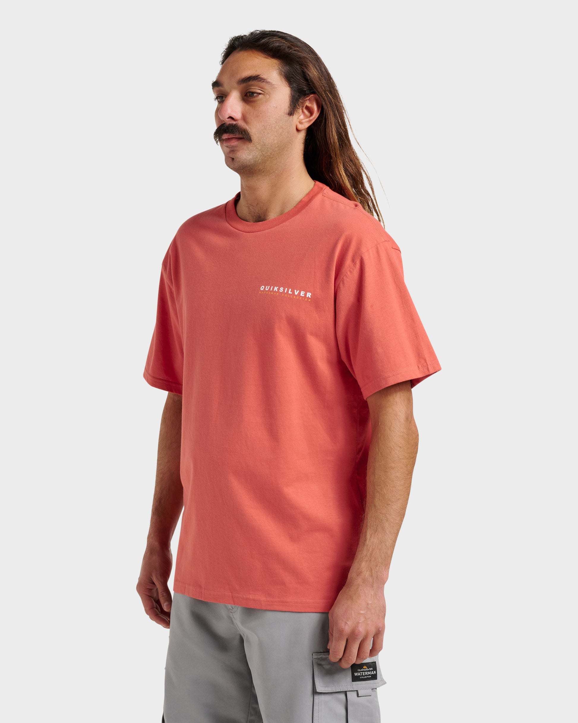 Waterman Trail Blazing Classic T-shirt - Hot Sauce - Quick Silver