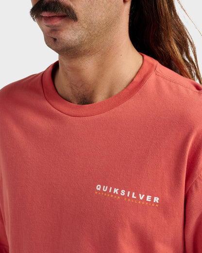 Waterman Trail Blazing Classic T-shirt - Hot Sauce - Quick Silver