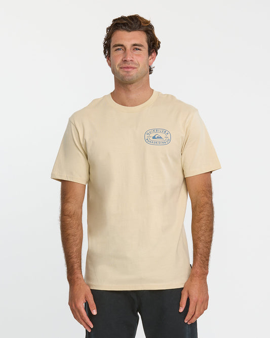 Western Lock T-Shirt - Fog - Quick Silver