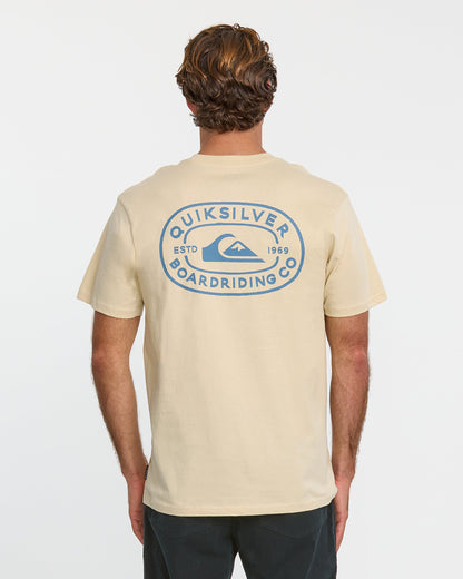 Western Lock T-Shirt - Fog - Quick Silver