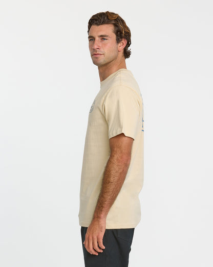 Western Lock T-Shirt - Fog - Quick Silver
