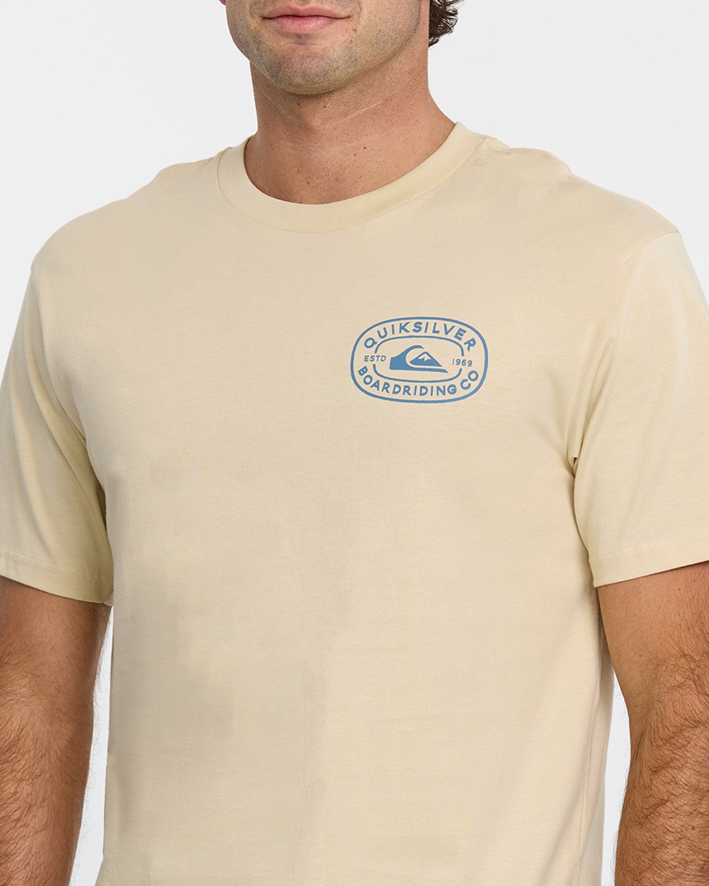Western Lock T-Shirt - Fog - Quick Silver