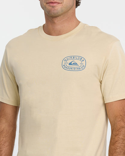 Western Lock T-Shirt - Fog - Quick Silver