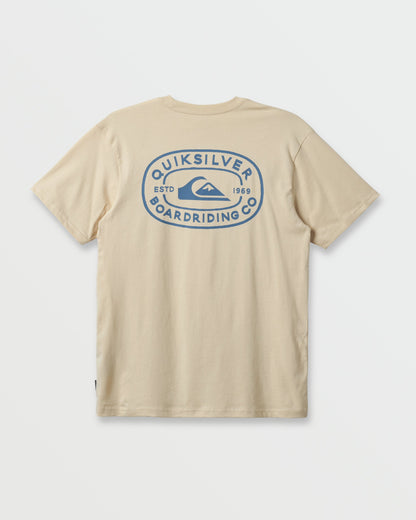 Western Lock T-Shirt - Fog - Quick Silver
