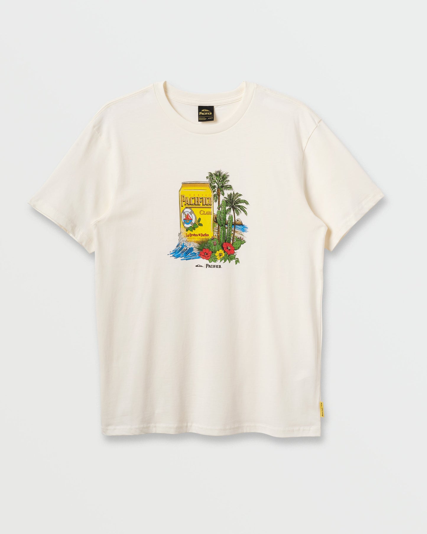 Quiksilver x Pacifico Sunstroke T-Shirt - Tofu - Quick Silver