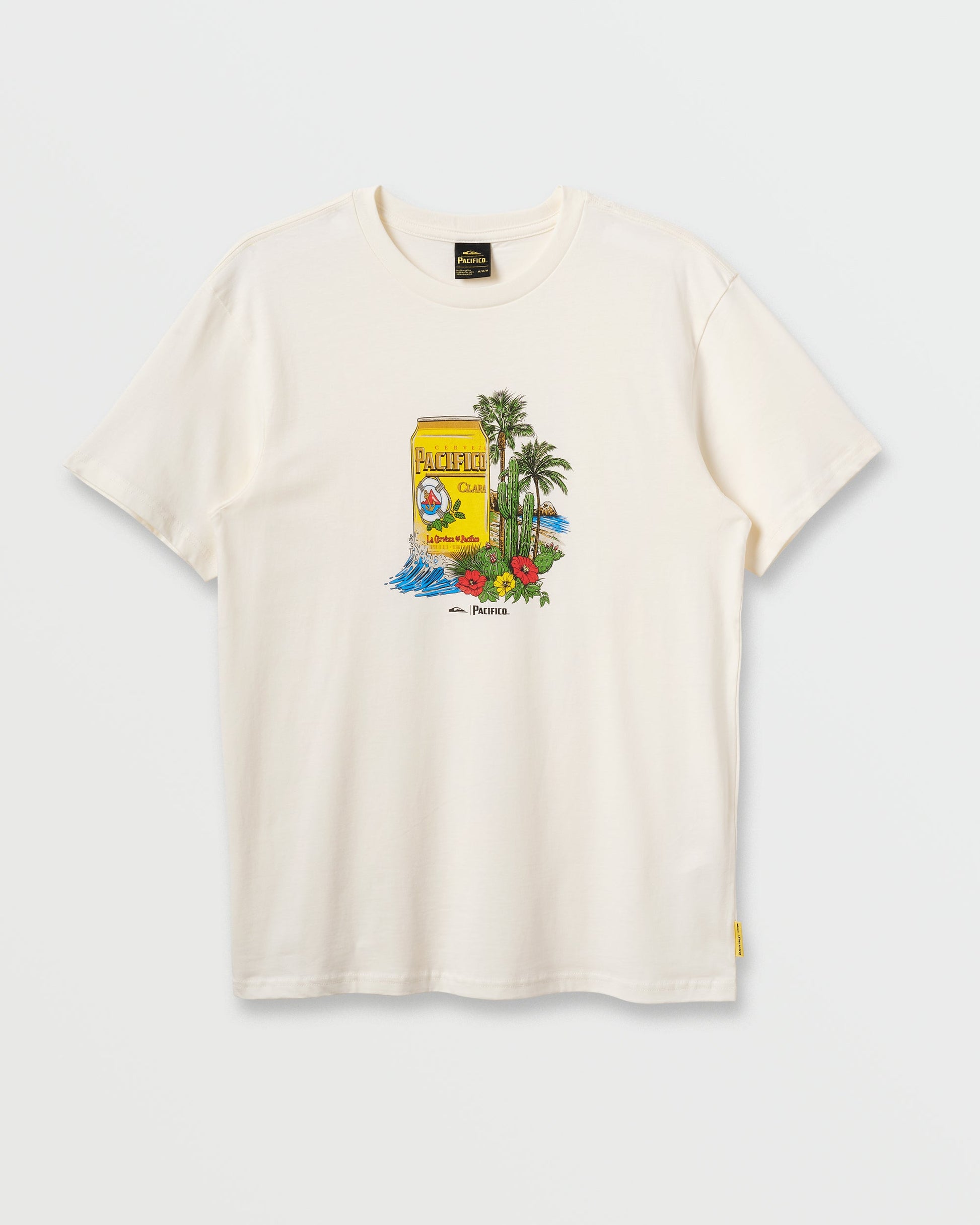Quiksilver x Pacifico Sunstroke T-Shirt - Tofu - Quick Silver