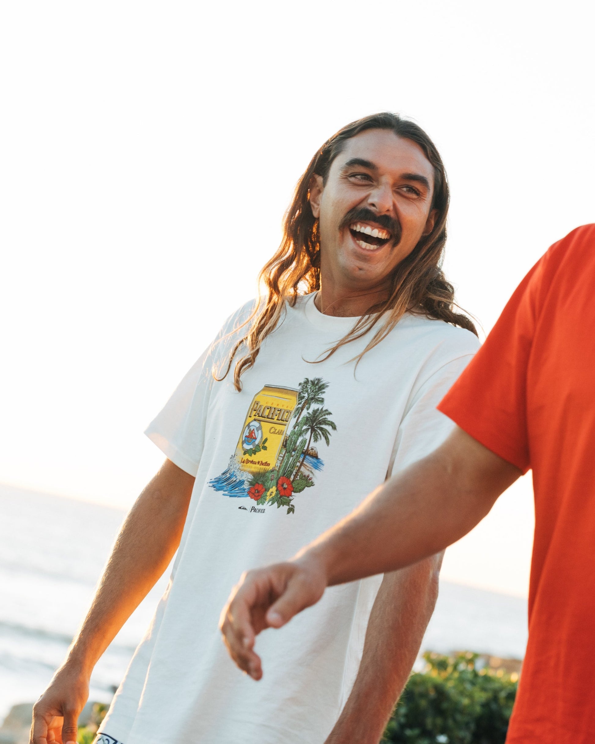 Quiksilver x Pacifico Sunstroke T-Shirt - Tofu - Quick Silver