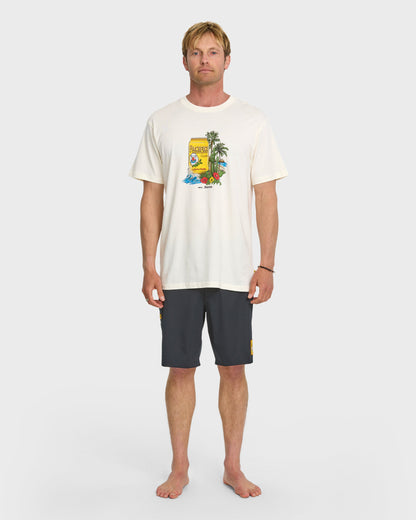 Quiksilver x Pacifico Sunstroke T-Shirt - Tofu - Quick Silver