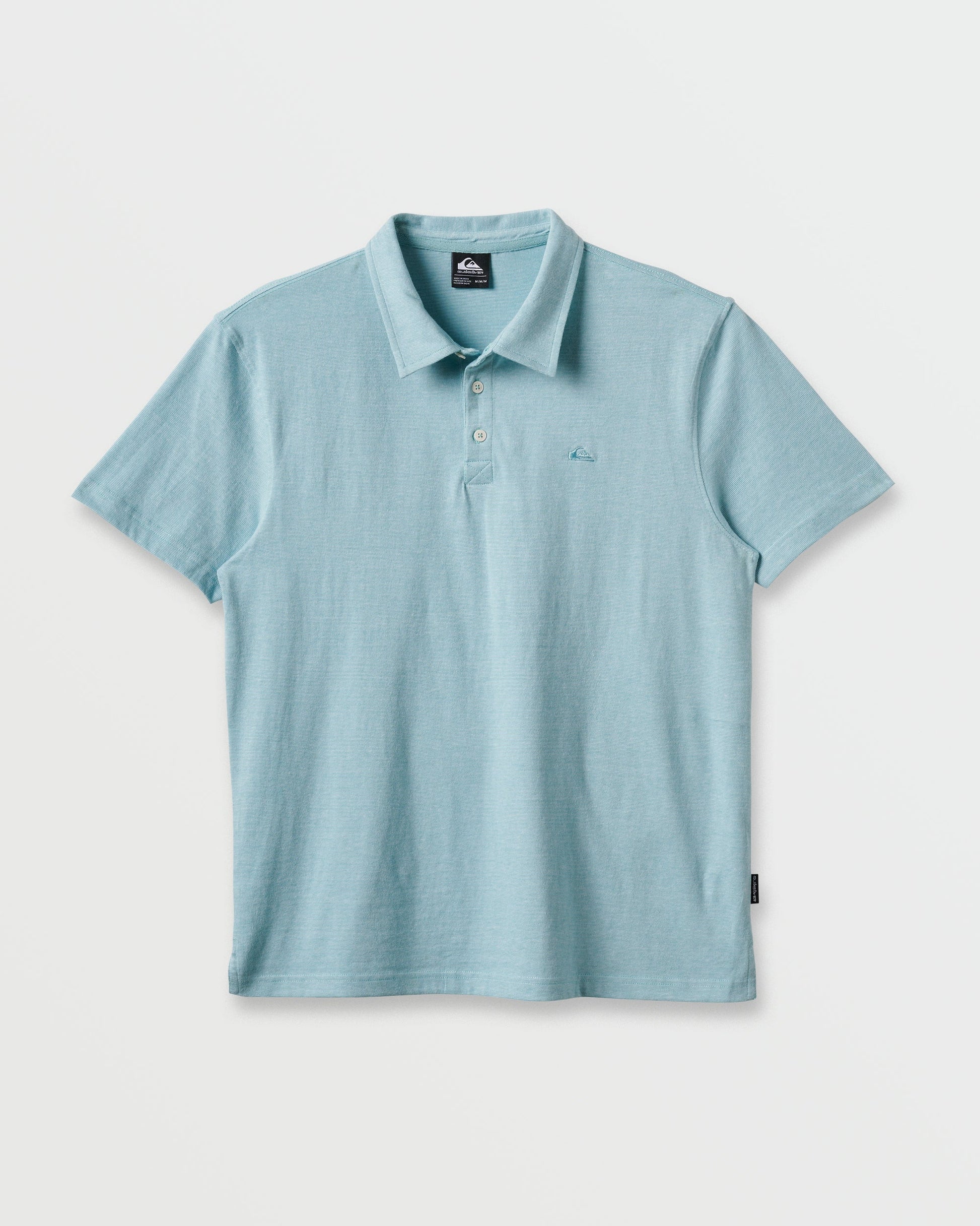 Sunset Cruise Polo Shirt - Dusty Turquoise - Quick Silver