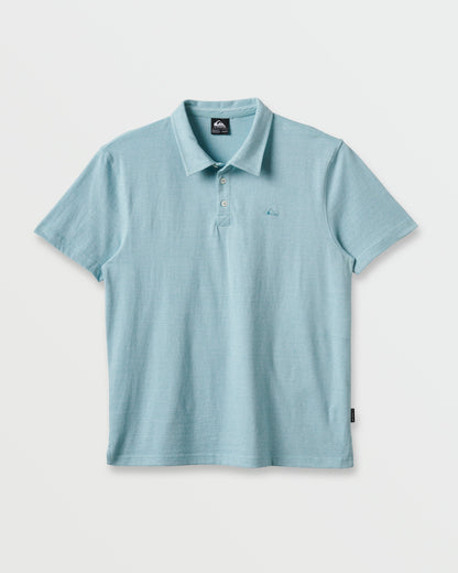 Sunset Cruise Polo Shirt - Dusty Turquoise - Quick Silver