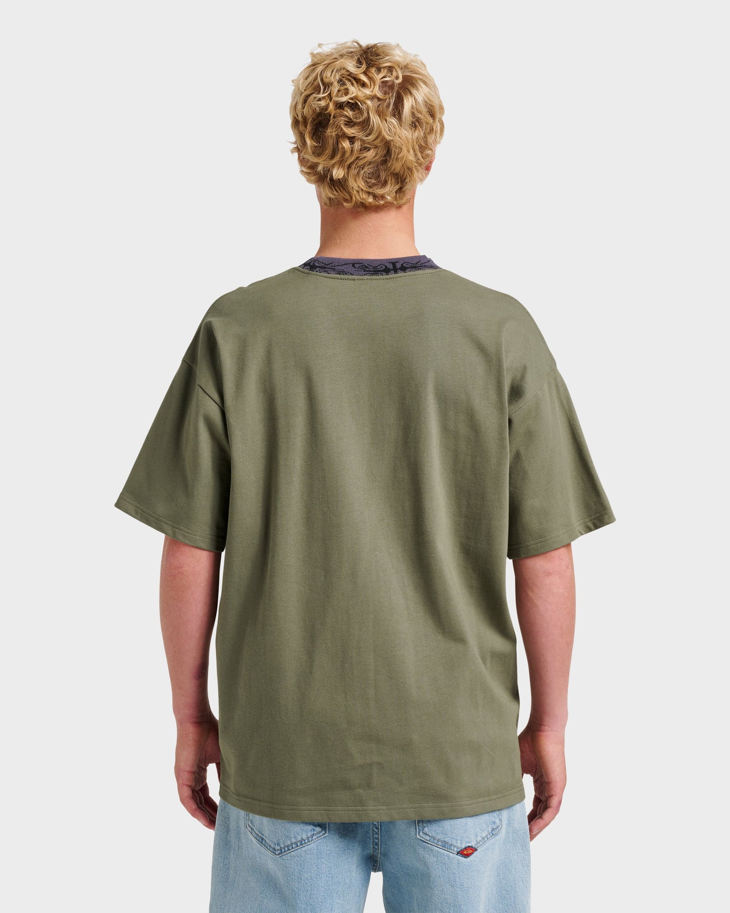 Mercury Ringer T-shirt - Dusty Olive - Quick Silver