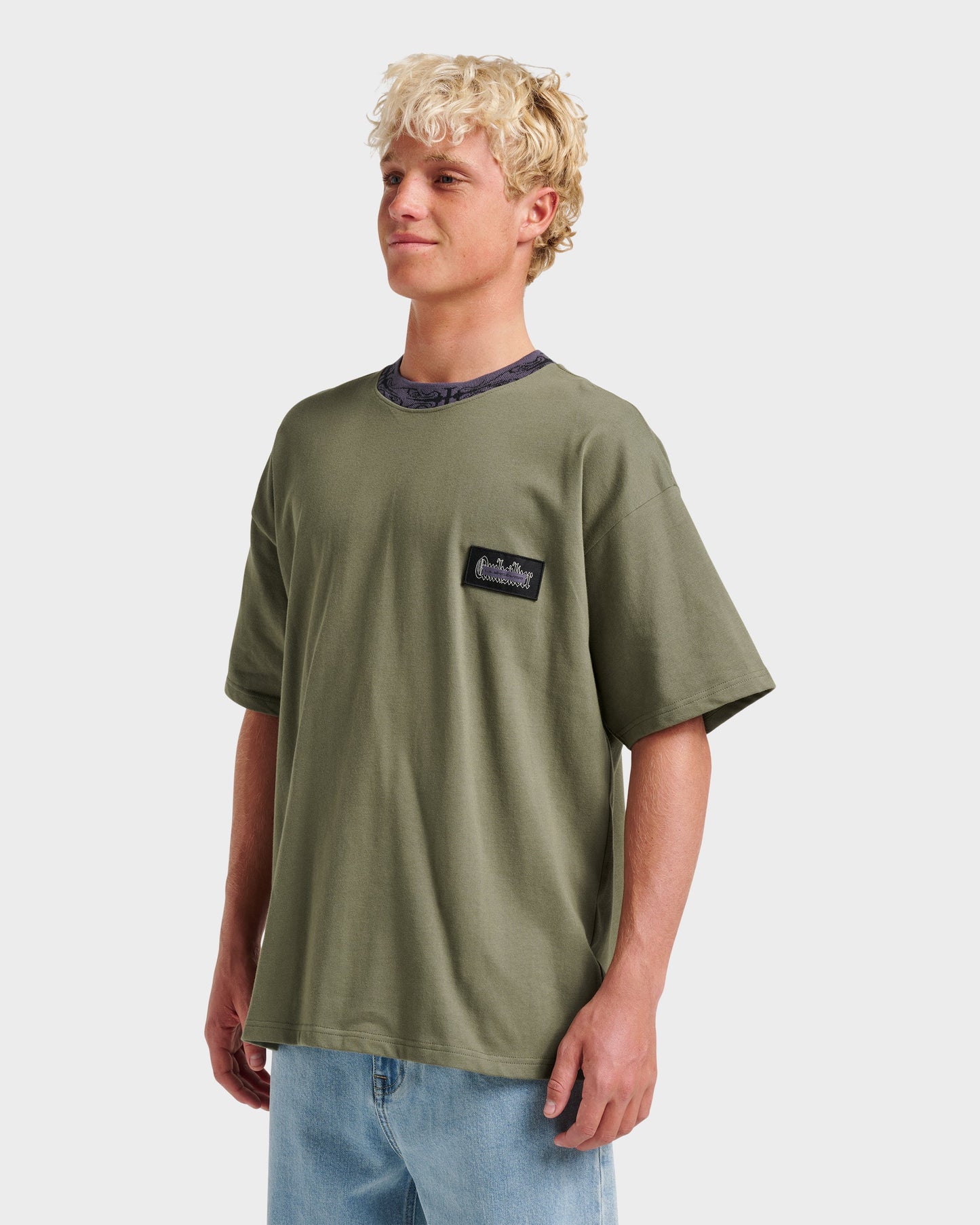 Mercury Ringer T-shirt - Dusty Olive - Quick Silver