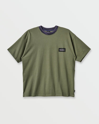 Mercury Ringer T-shirt - Dusty Olive - Quick Silver