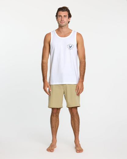 Eagle Usa Tank - White - Quick Silver