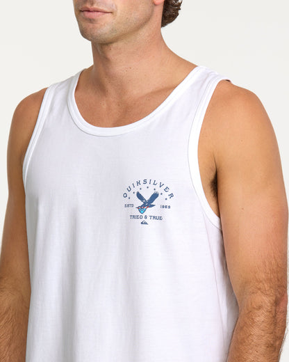 Eagle Usa Tank - White - Quick Silver