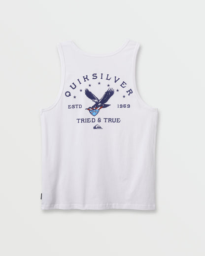 Eagle Usa Tank - White - Quick Silver
