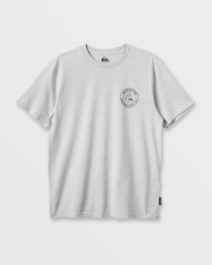 Bubbles T-Shirt - Silver White Heather - Quick Silver