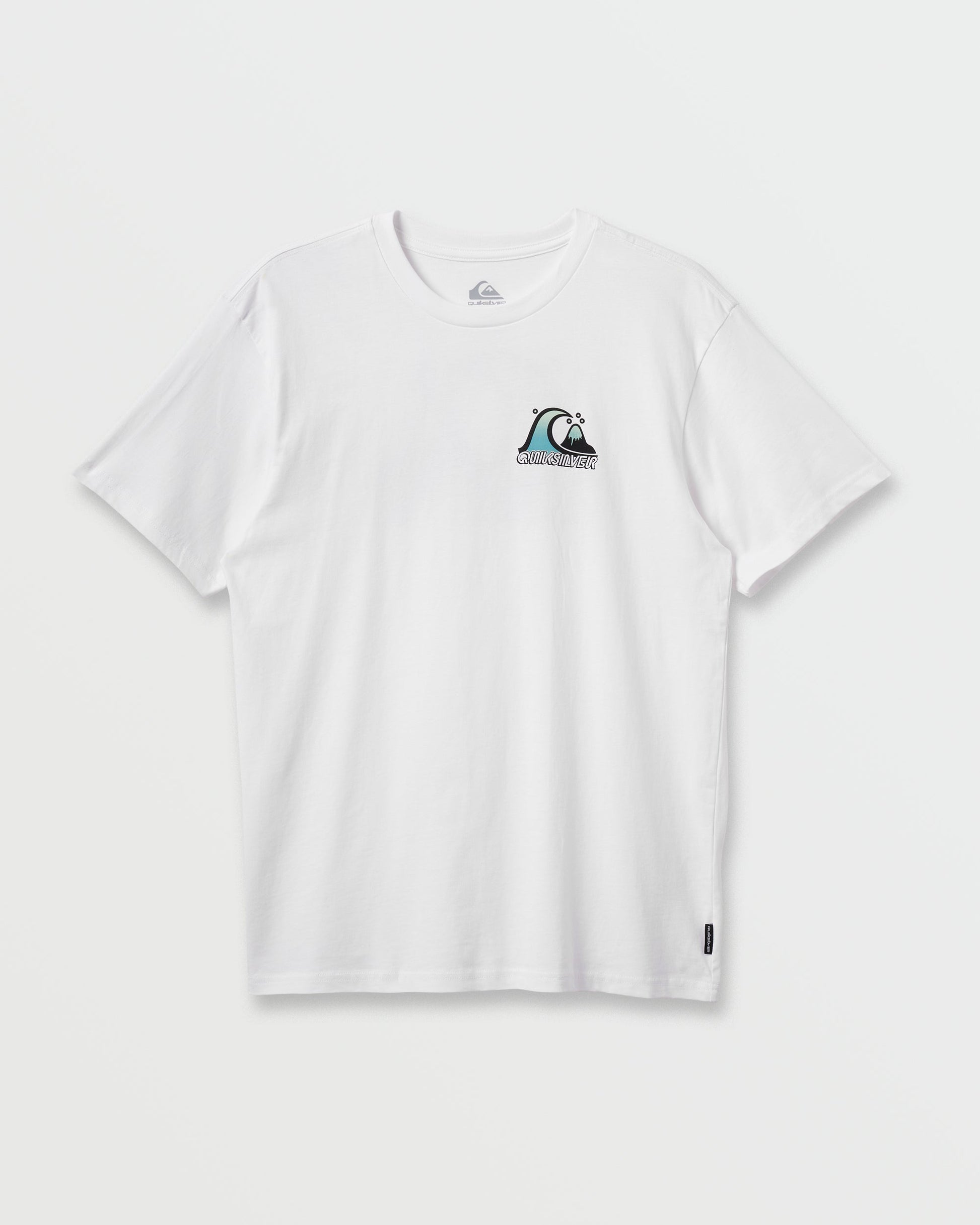 Bubble Fade T-Shirt - White - Quick Silver
