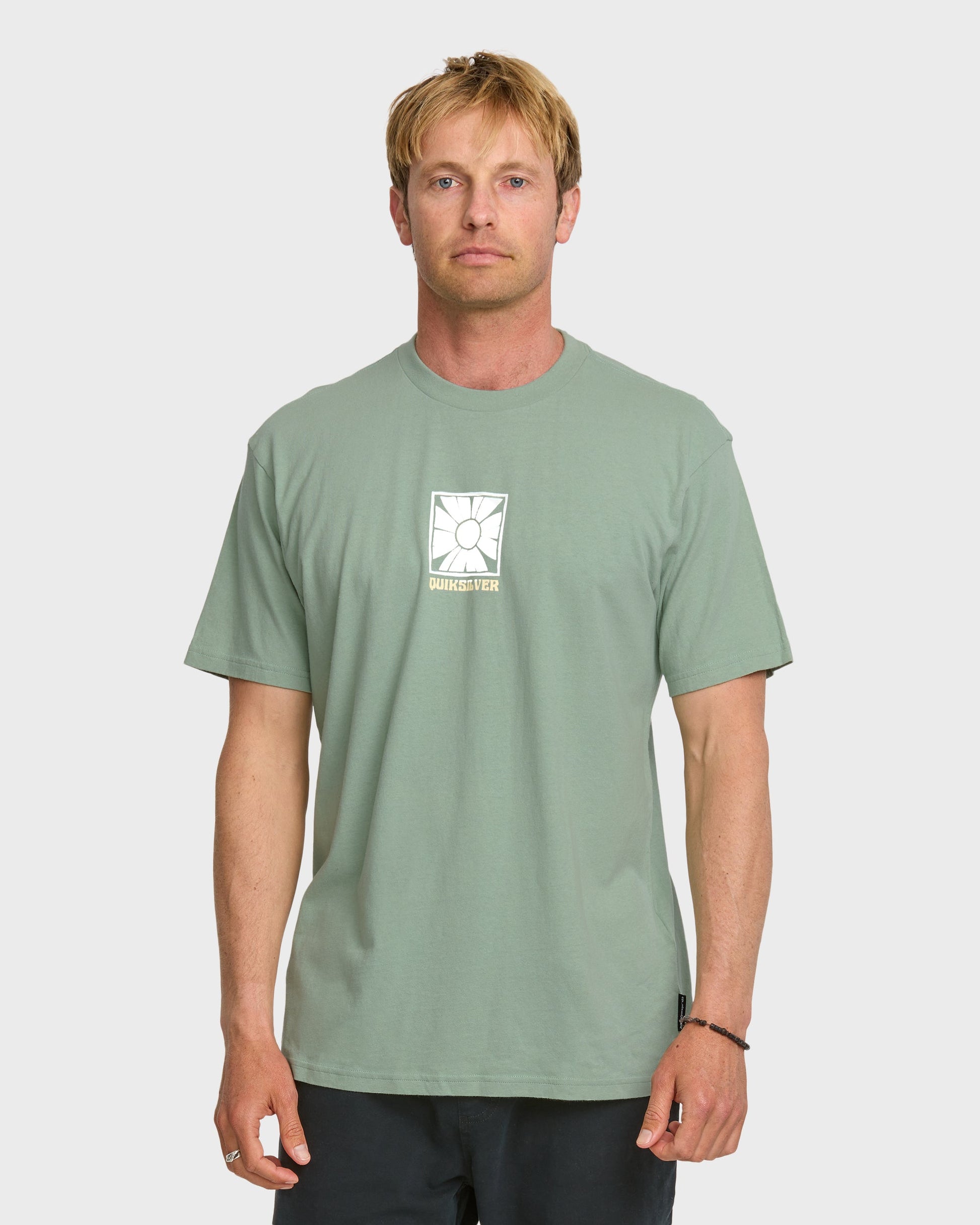 Bloomy Stw T-Shirt - Herb - Quick Silver