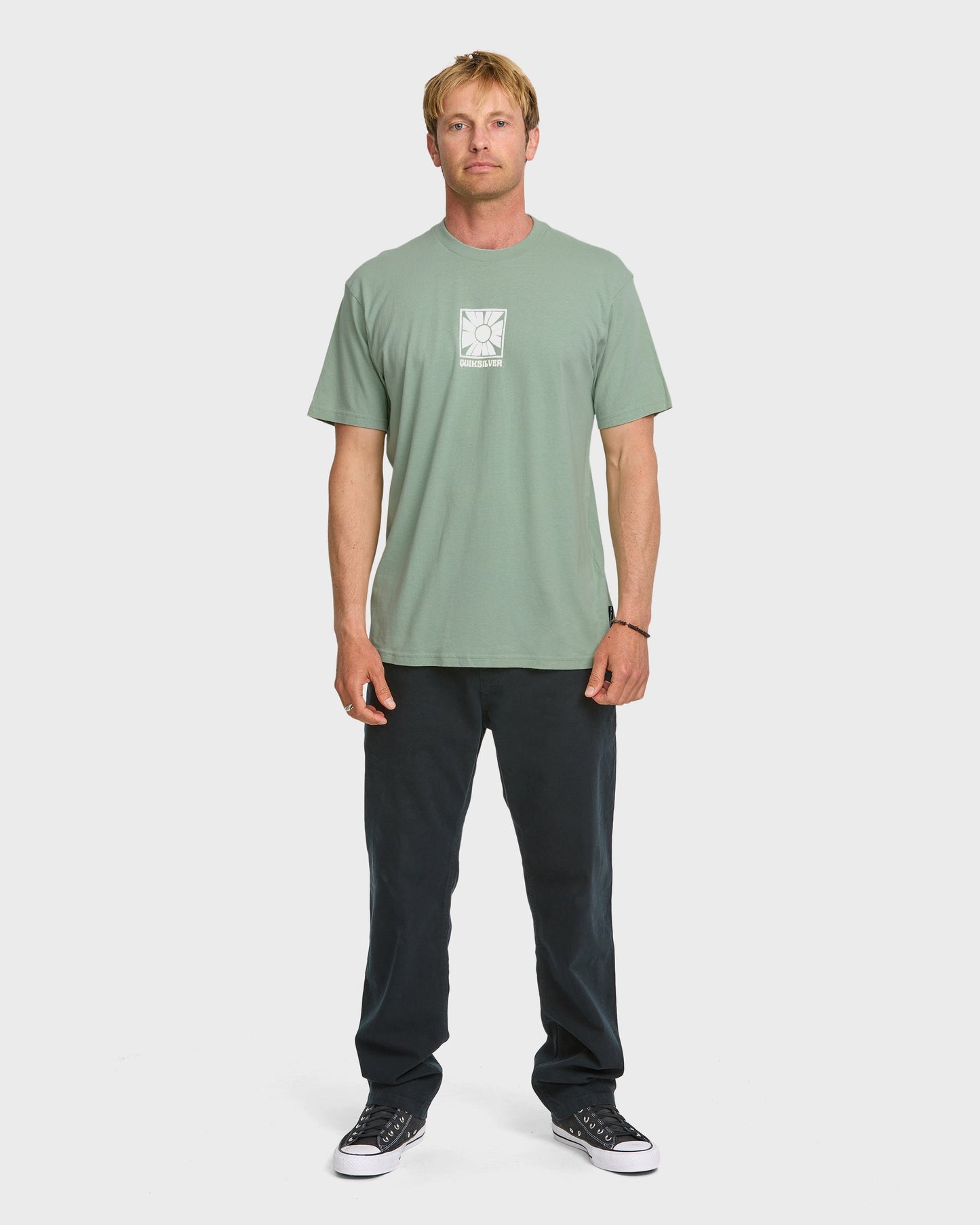 Bloomy Stw T-Shirt - Herb - Quick Silver