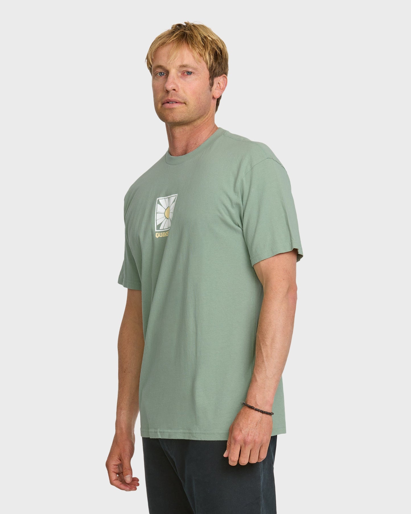 Bloomy Stw T-Shirt - Herb - Quick Silver