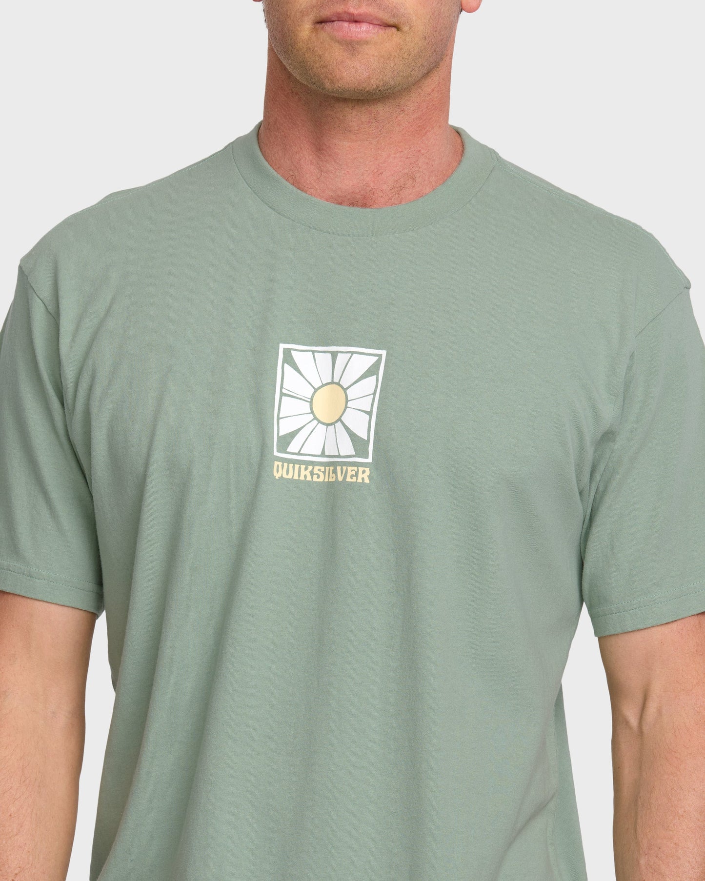 Bloomy Stw T-Shirt - Herb - Quick Silver