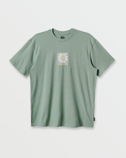Bloomy Stw T-Shirt - Herb - Quick Silver